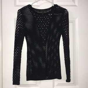 BCBGMaxAzria Long Sleeve Fashion Top